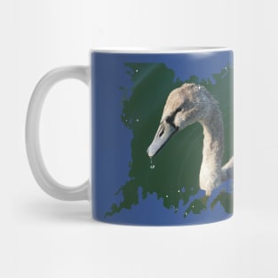 Swan Dripping Mug